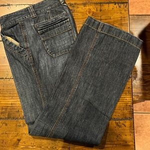 Eddie Bauer, size 2, denim trousers pants